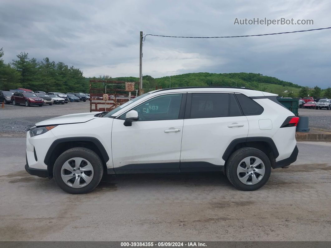 2020 Toyota Rav4 Le White vin: 2T3G1RFV6LC104593