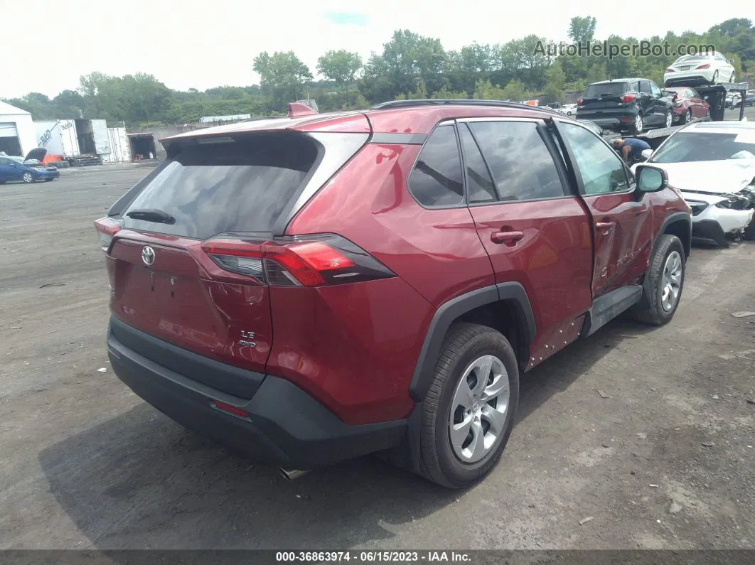 2019 Toyota Rav4 Le Red vin: 2T3G1RFV7KC042653