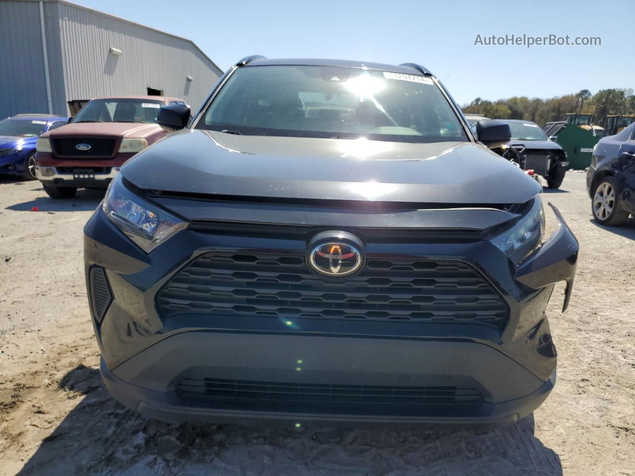 2019 Toyota Rav4 Le Черный vin: 2T3H1RFV1KC014089