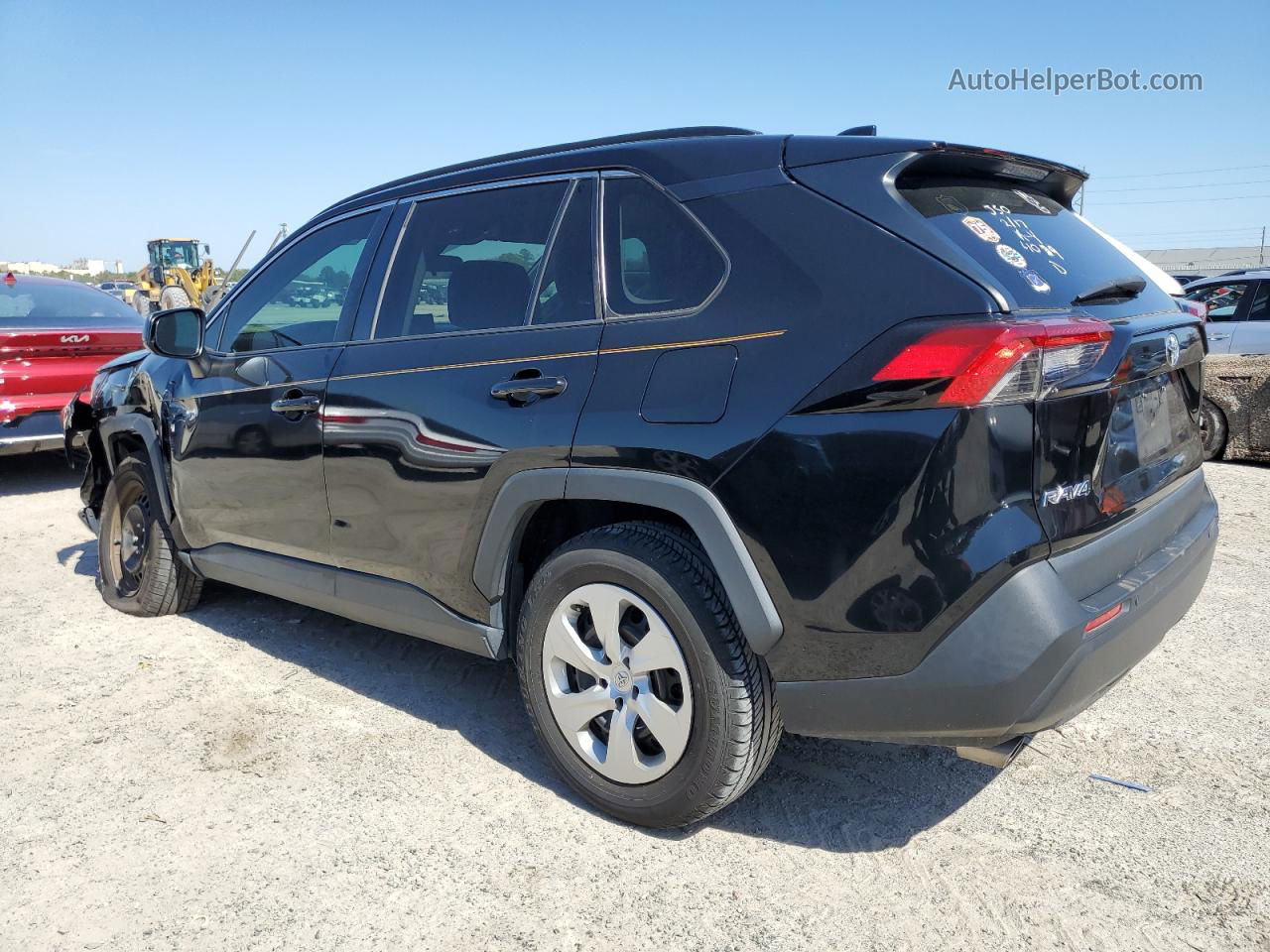 2019 Toyota Rav4 Le Черный vin: 2T3H1RFV1KC014089