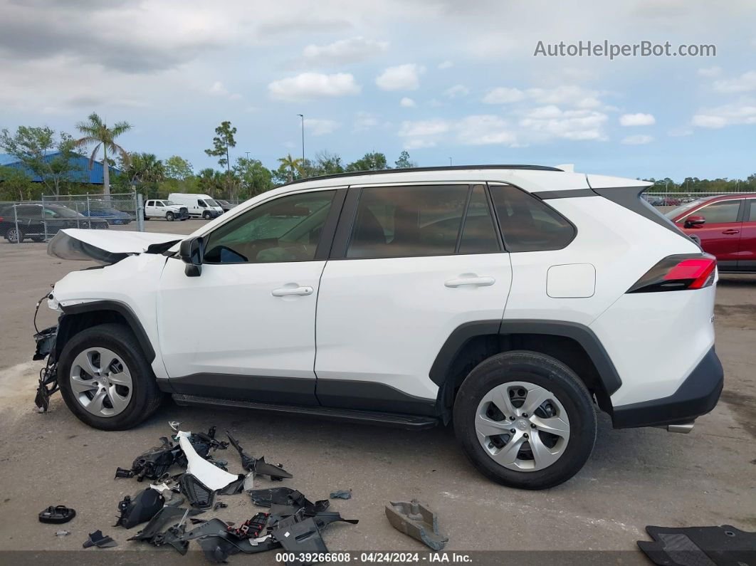 2019 Toyota Rav4 Le White vin: 2T3H1RFV1KW038326