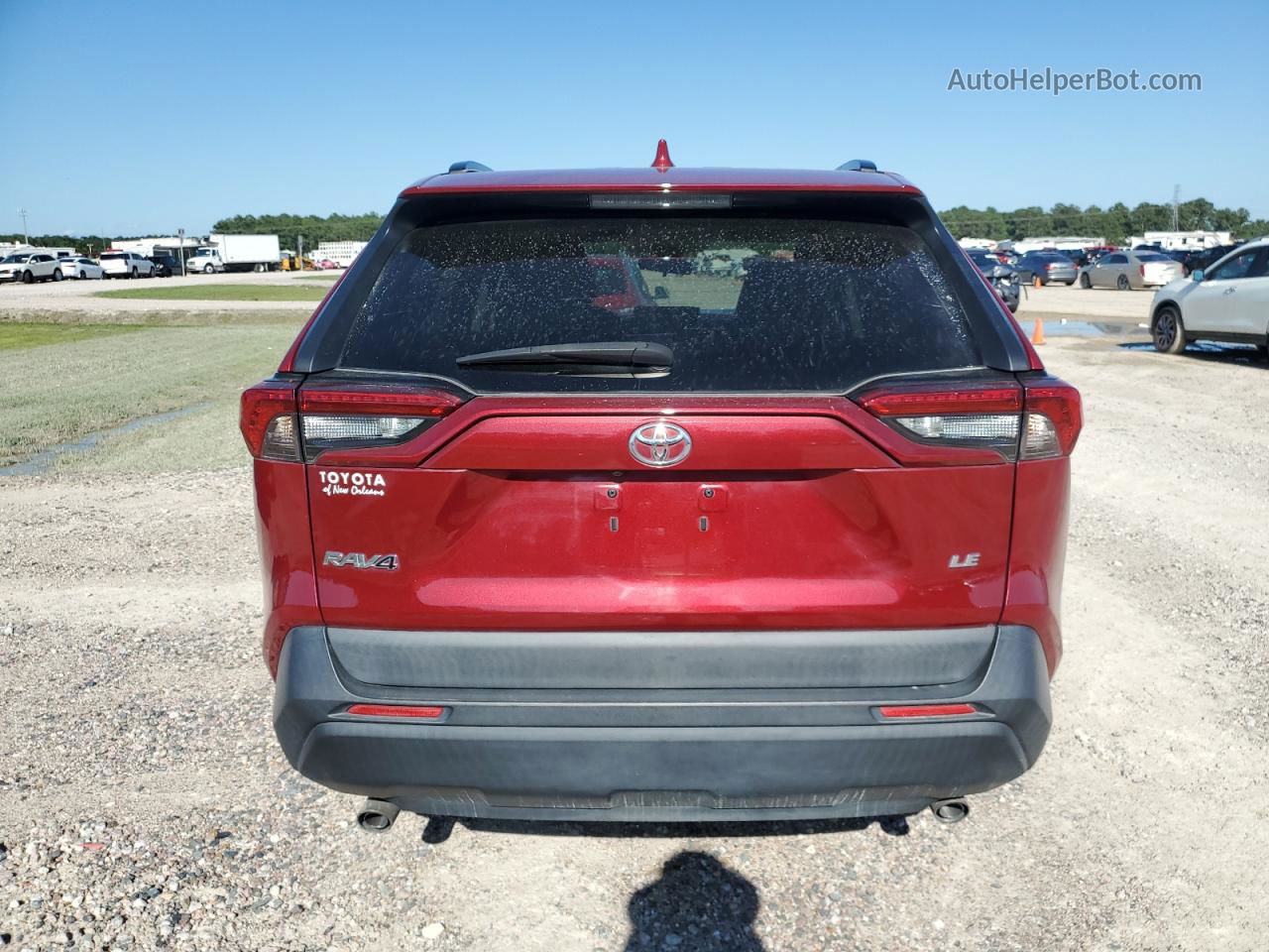 2019 Toyota Rav4 Le Burgundy vin: 2T3H1RFV2KW002306