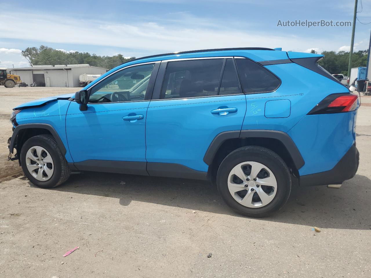 2019 Toyota Rav4 Le Blue vin: 2T3H1RFV2KW045060