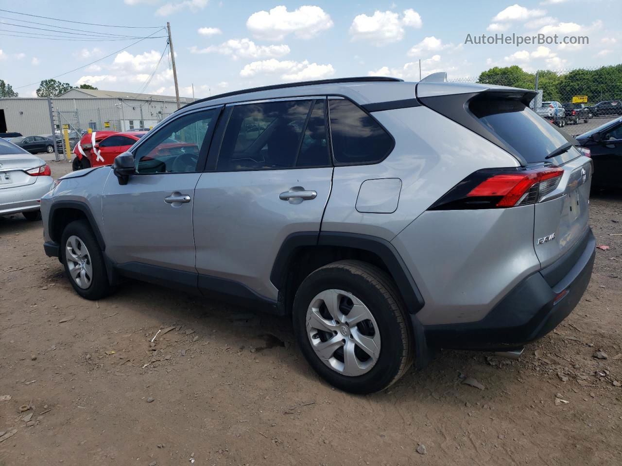 2021 Toyota Rav4 Le Серебряный vin: 2T3H1RFV2MW146151