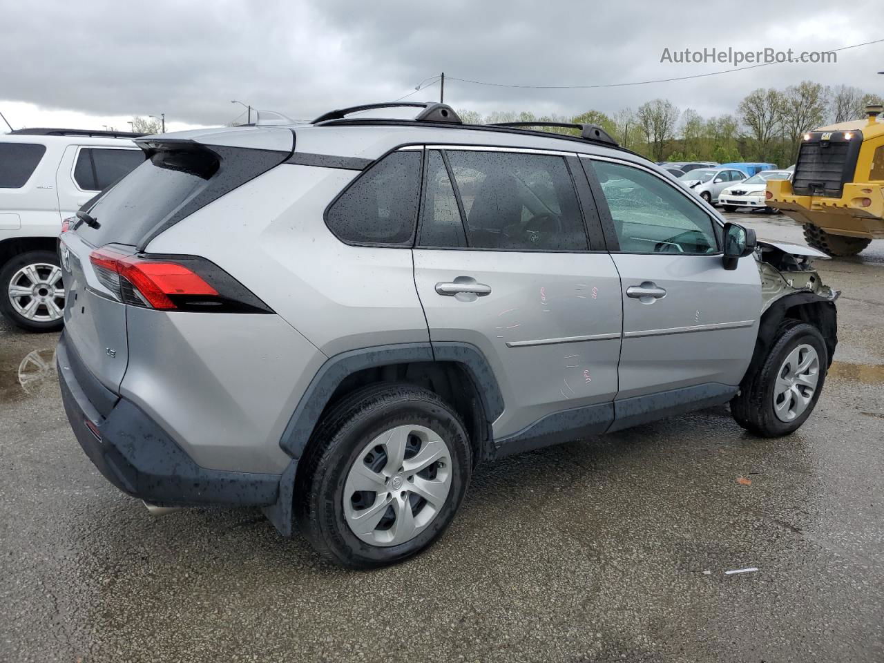 2019 Toyota Rav4 Le Silver vin: 2T3H1RFV3KW052681