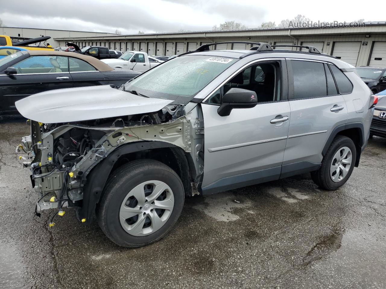 2019 Toyota Rav4 Le Silver vin: 2T3H1RFV3KW052681