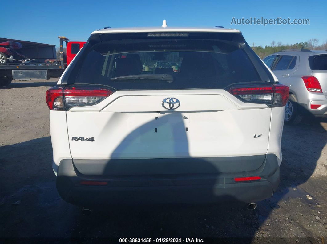 2021 Toyota Rav4 Le White vin: 2T3H1RFV3MC152445