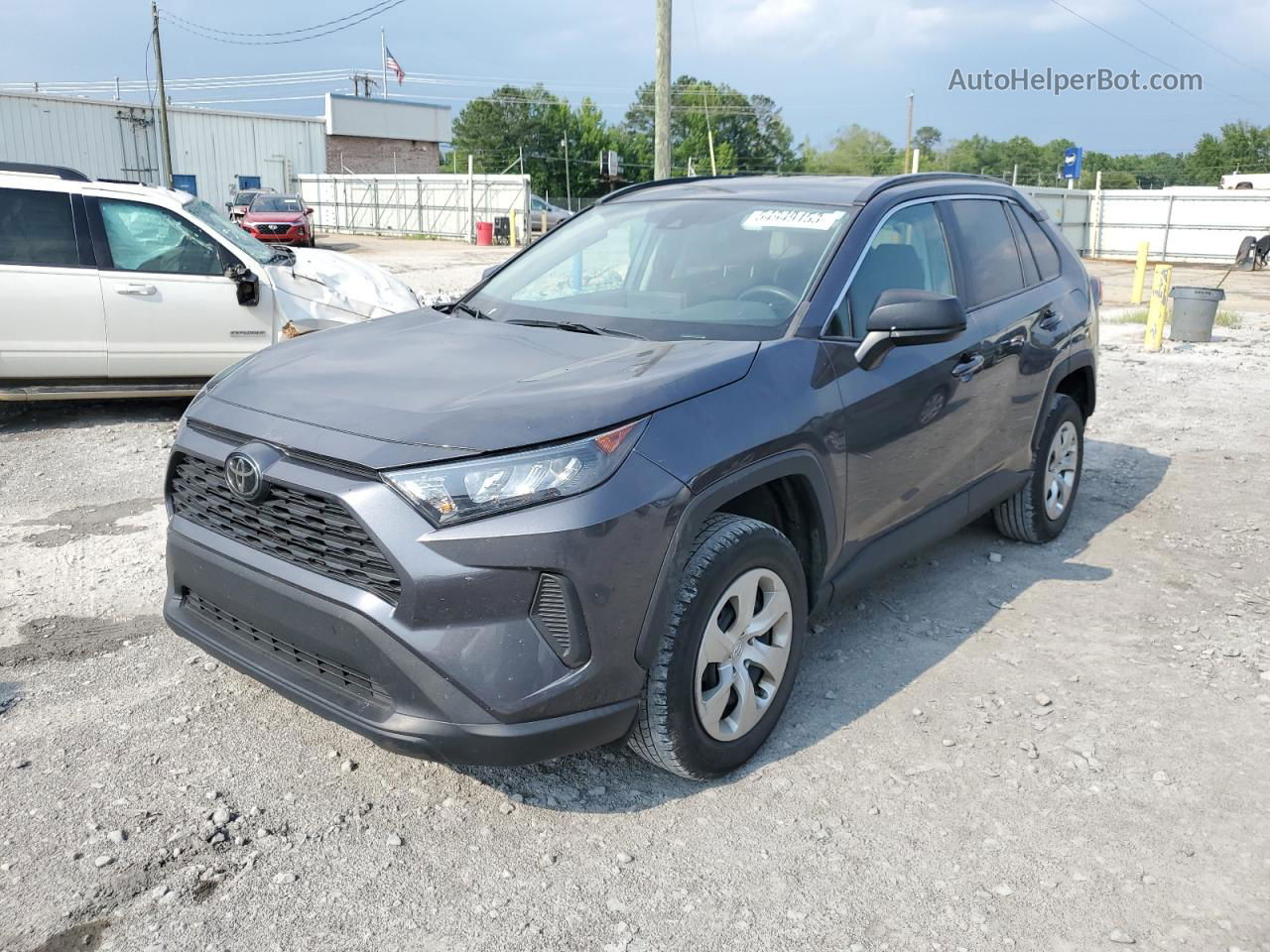 2019 Toyota Rav4 Le Серый vin: 2T3H1RFV4KW032309