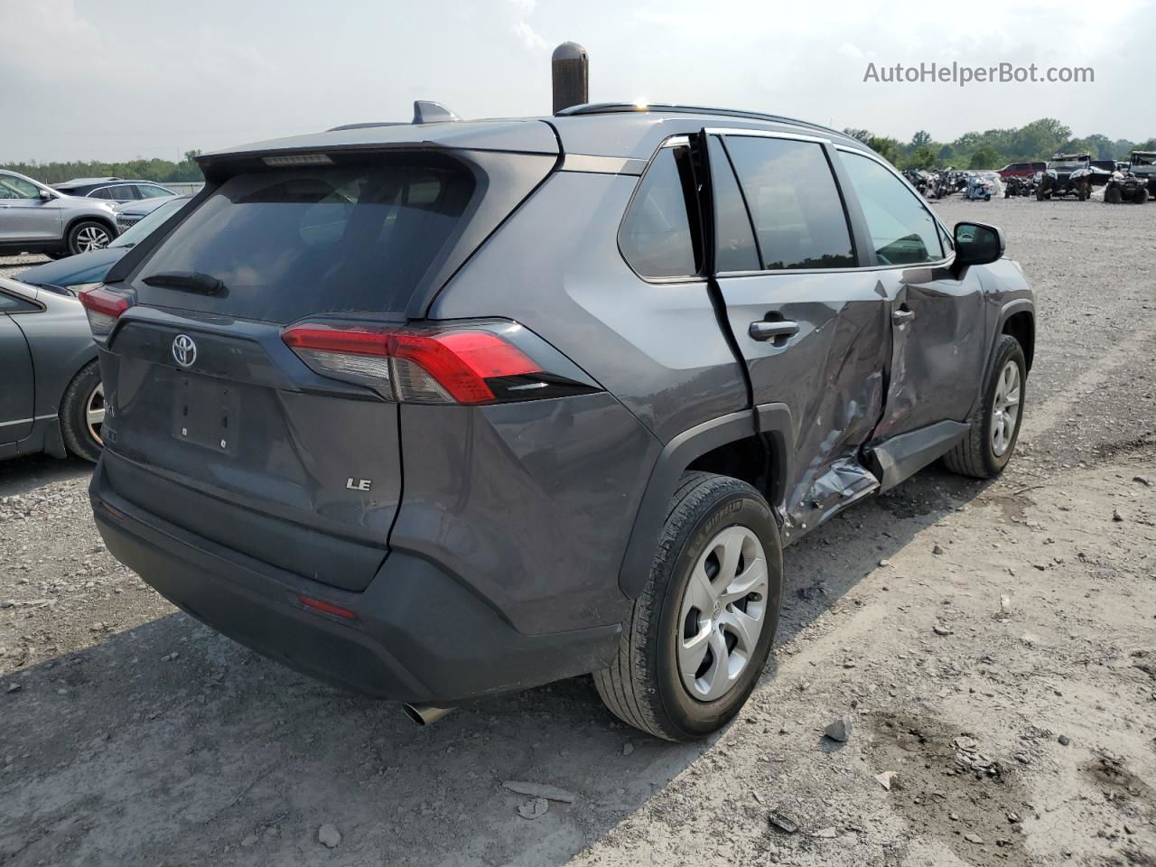 2019 Toyota Rav4 Le Gray vin: 2T3H1RFV4KW032309