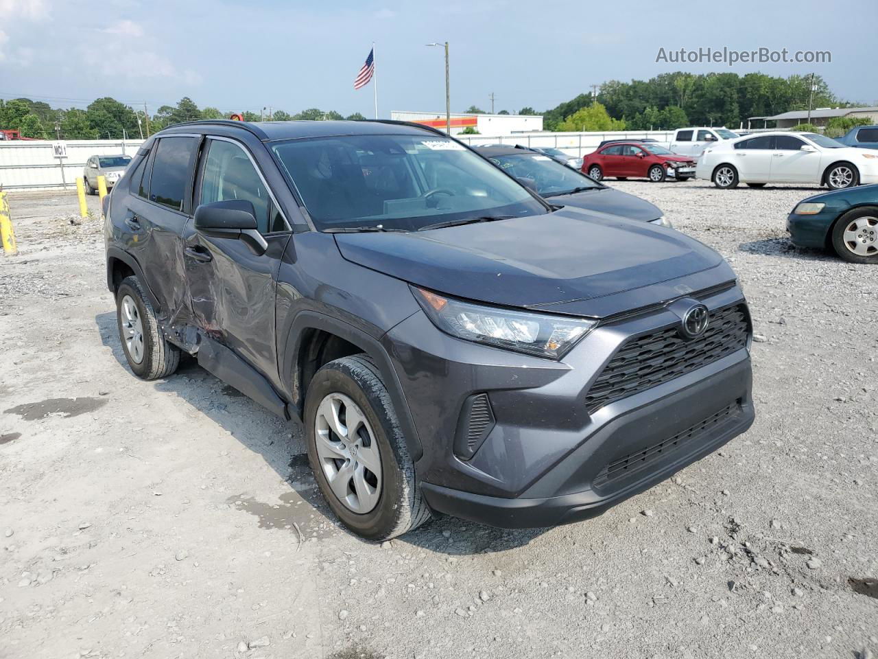 2019 Toyota Rav4 Le Серый vin: 2T3H1RFV4KW032309