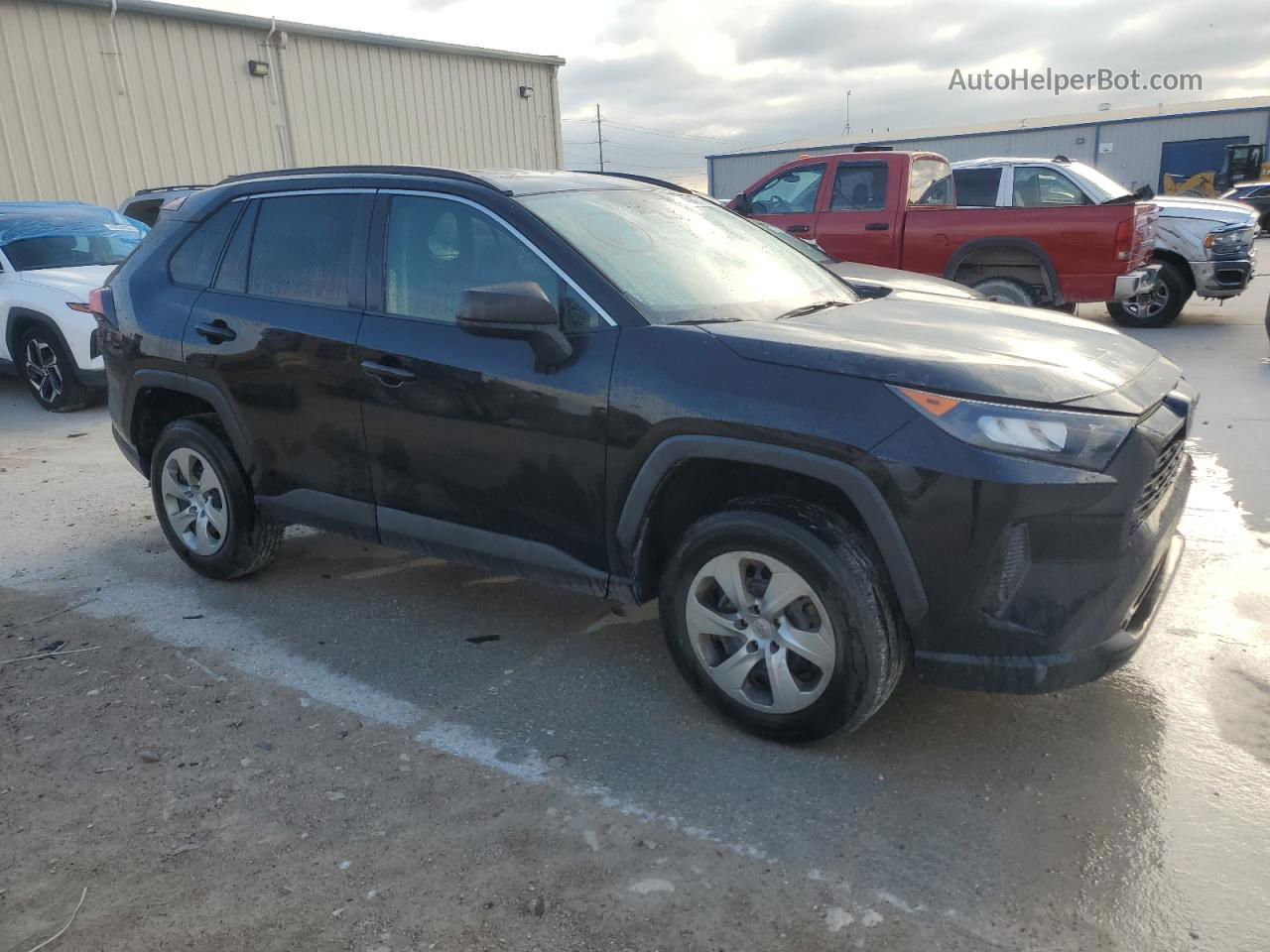 2019 Toyota Rav4 Le Черный vin: 2T3H1RFV4KW043441