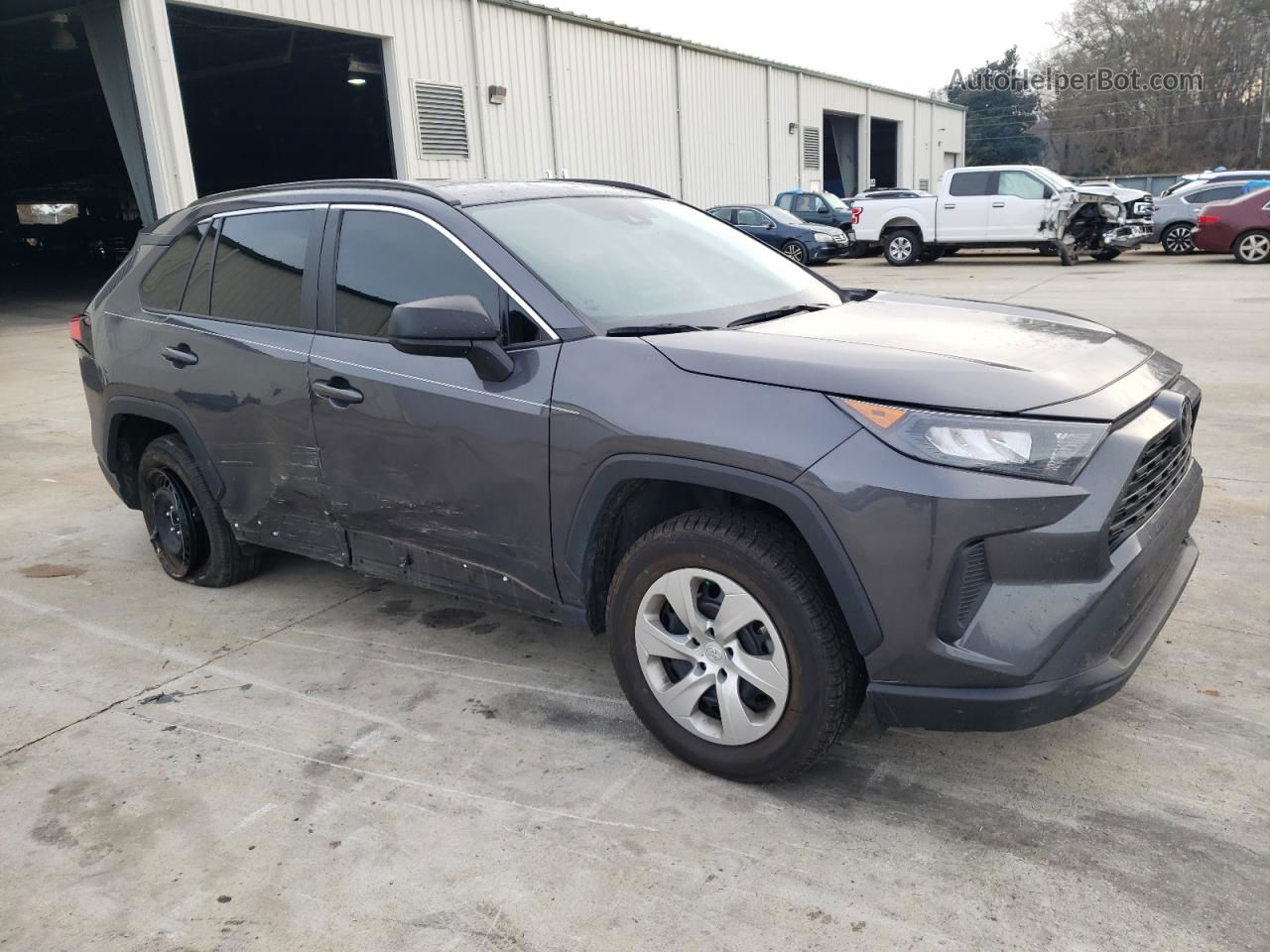 2019 Toyota Rav4 Le Серый vin: 2T3H1RFV4KW052074