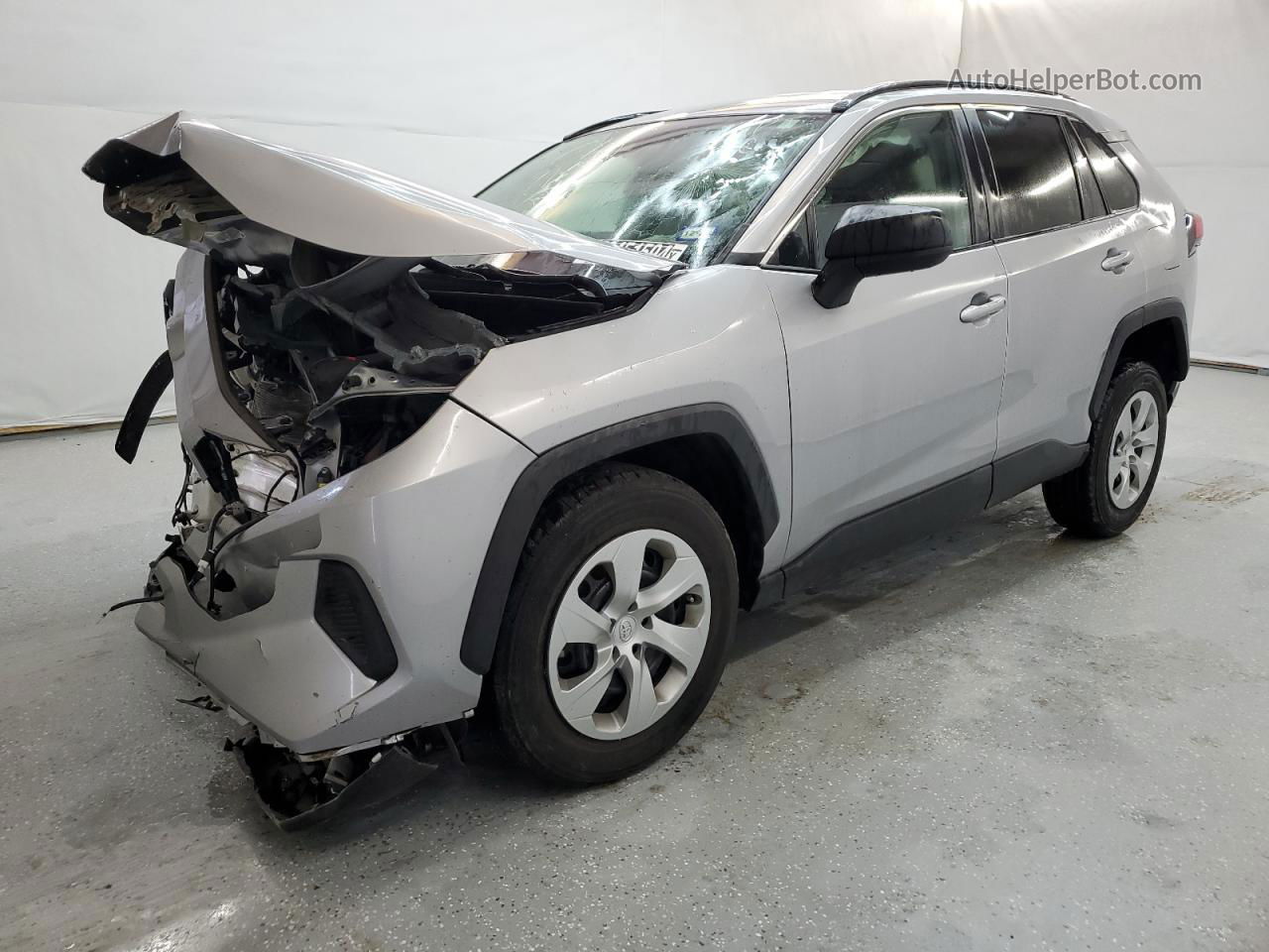 2021 Toyota Rav4 Le Silver vin: 2T3H1RFV4MC100791