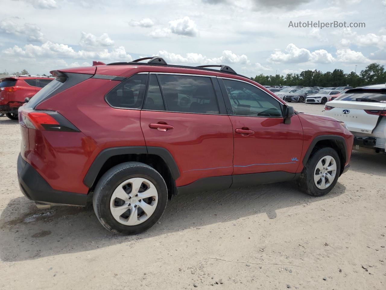 2021 Toyota Rav4 Le Maroon vin: 2T3H1RFV4MW129593