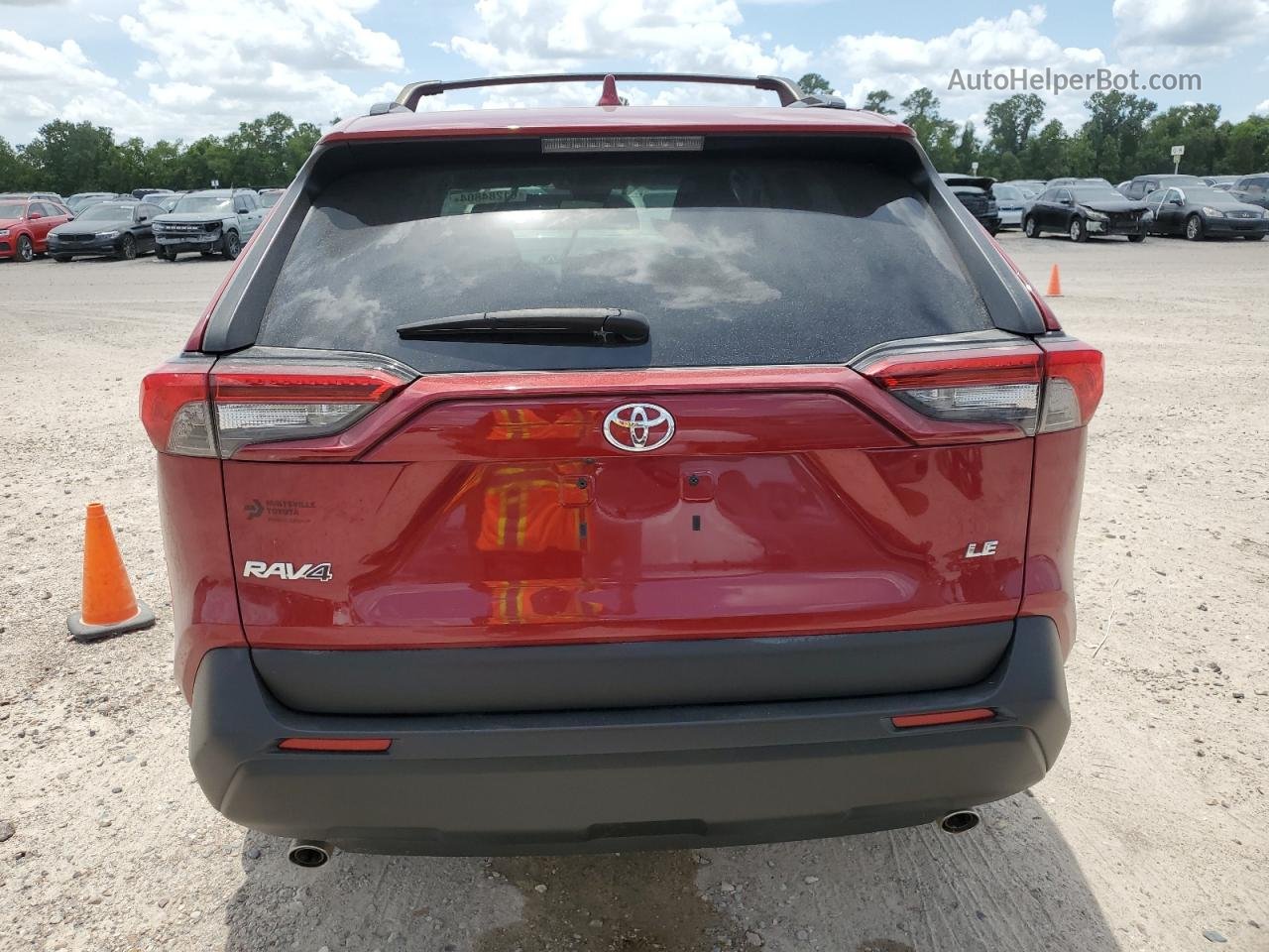 2021 Toyota Rav4 Le Maroon vin: 2T3H1RFV4MW129593