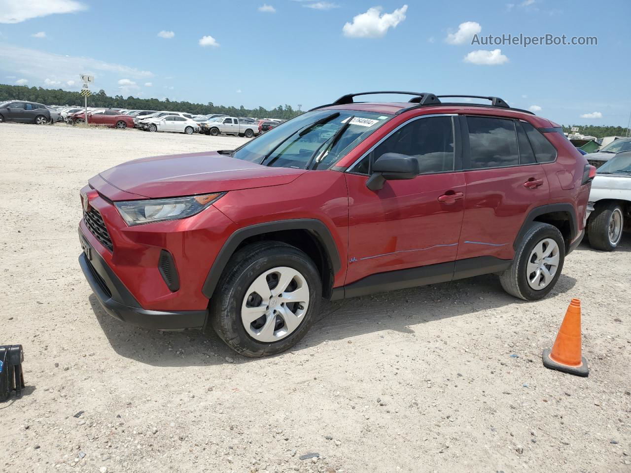 2021 Toyota Rav4 Le Maroon vin: 2T3H1RFV4MW129593