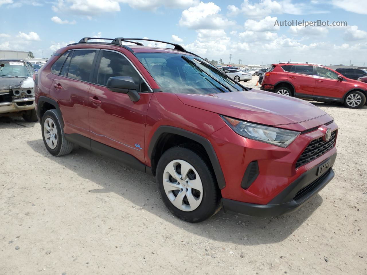 2021 Toyota Rav4 Le Maroon vin: 2T3H1RFV4MW129593