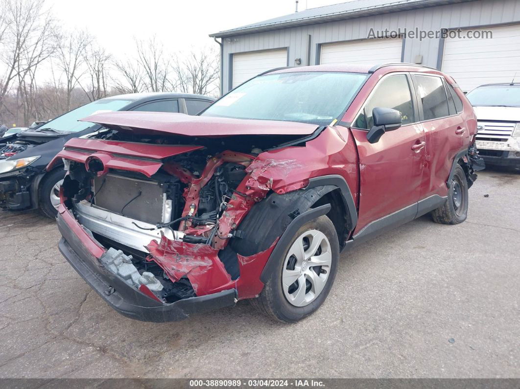 2019 Toyota Rav4 Le Maroon vin: 2T3H1RFV6KW045336