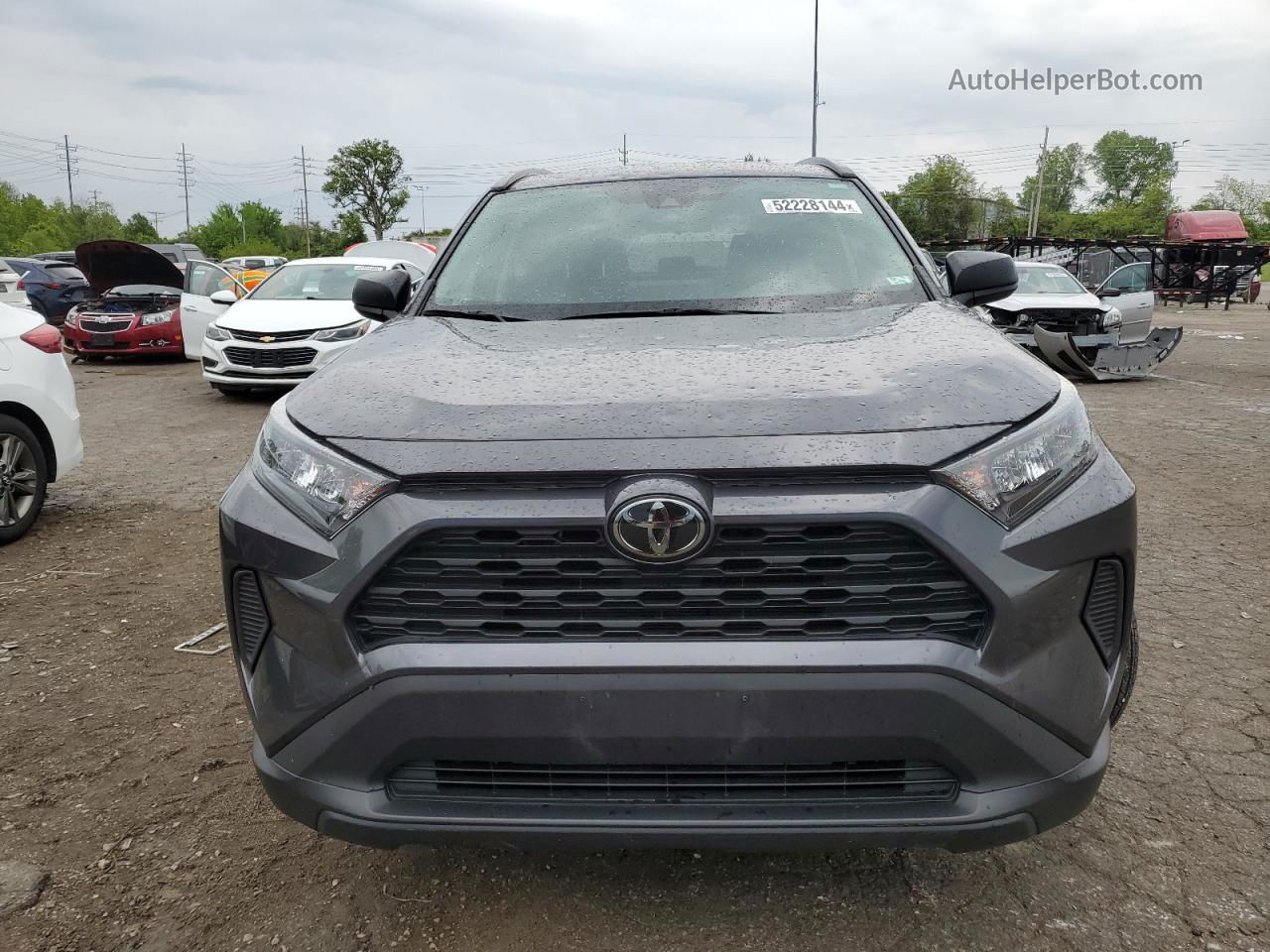 2019 Toyota Rav4 Le Gray vin: 2T3H1RFV6KW053646