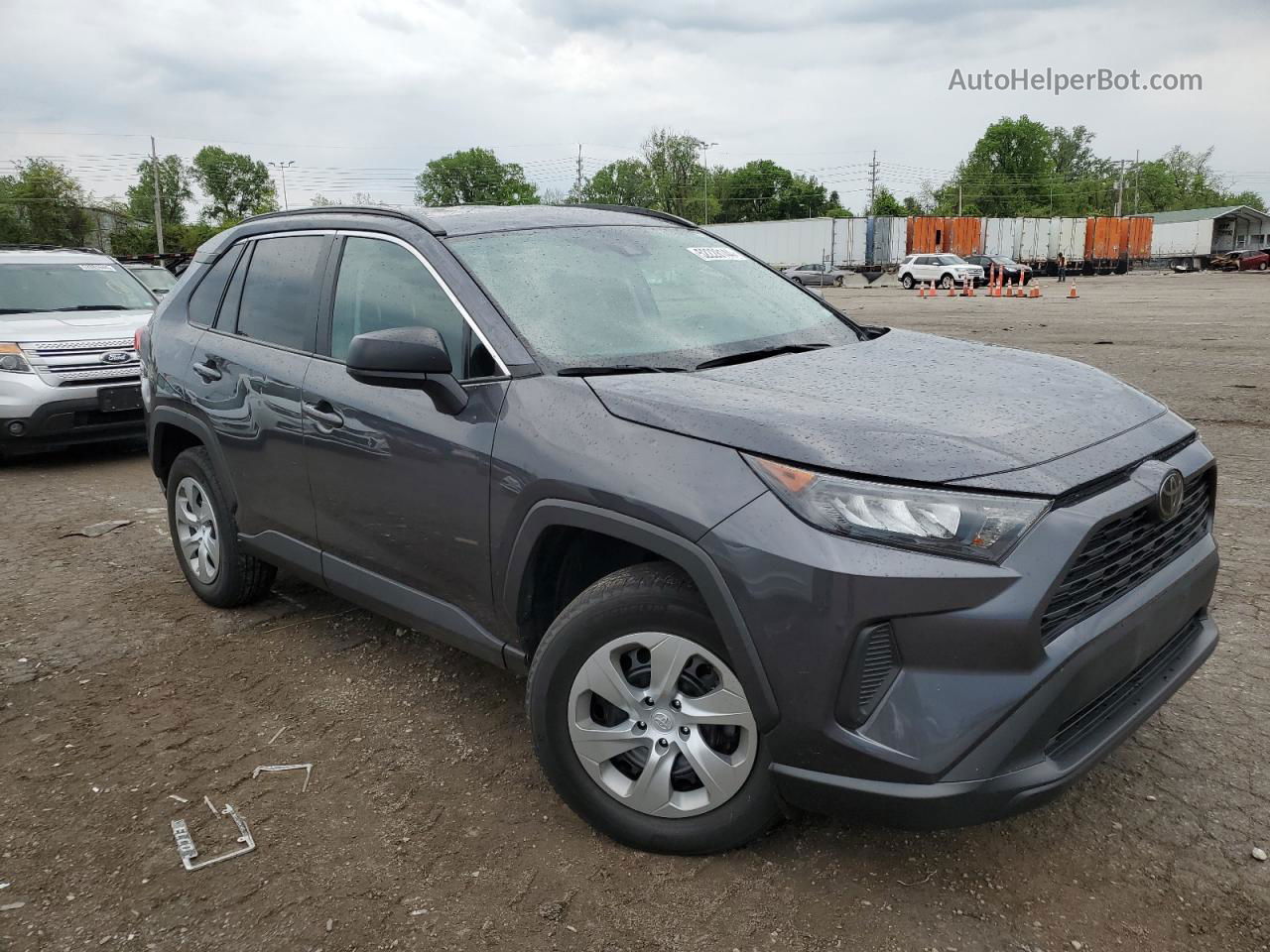 2019 Toyota Rav4 Le Gray vin: 2T3H1RFV6KW053646