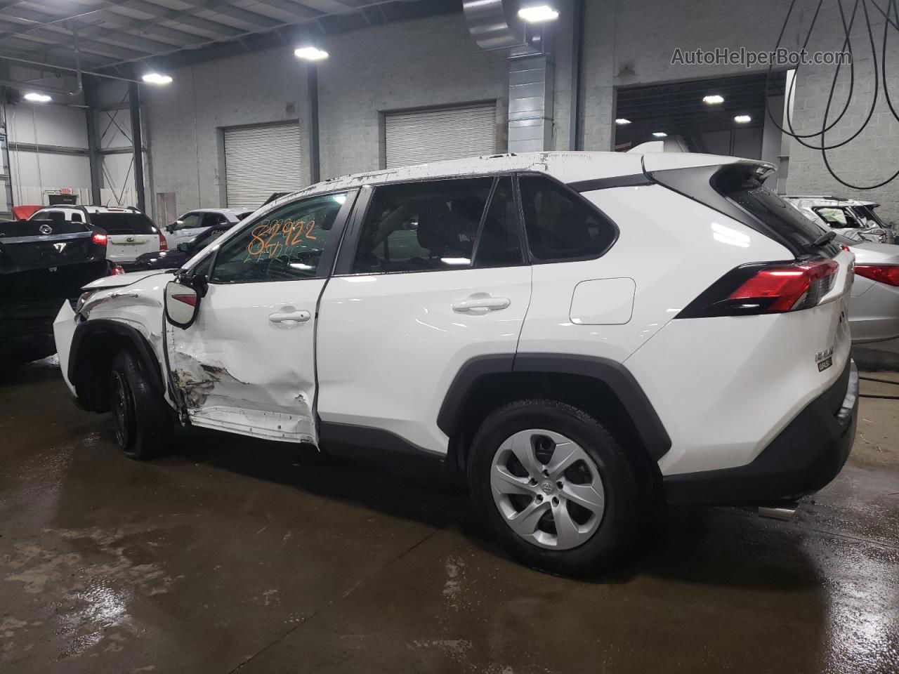 2020 Toyota Rav4 Le White vin: 2T3H1RFV6LW061991