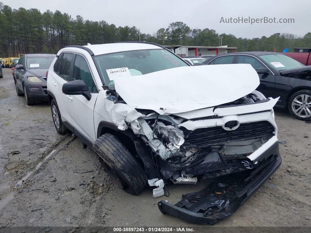 2021 Toyota Rav4 Le Белый vin: 2T3H1RFV6MC128107