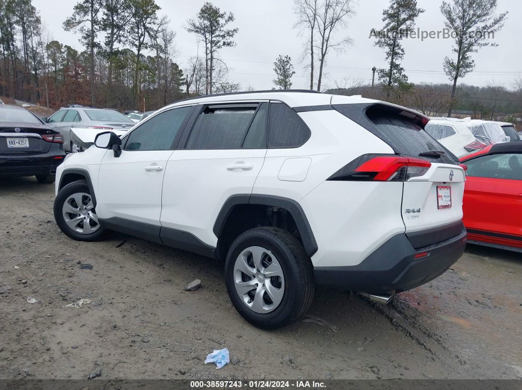 2021 Toyota Rav4 Le White vin: 2T3H1RFV6MC128107