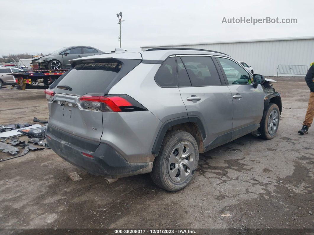 2021 Toyota Rav4 Le Серебряный vin: 2T3H1RFV6MC137664