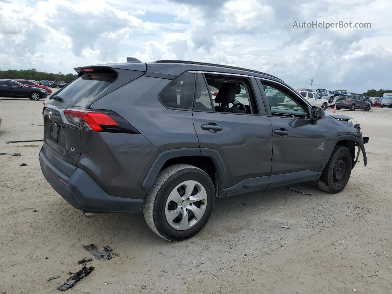 2019 Toyota Rav4 Le Угольный vin: 2T3H1RFV7KW001605