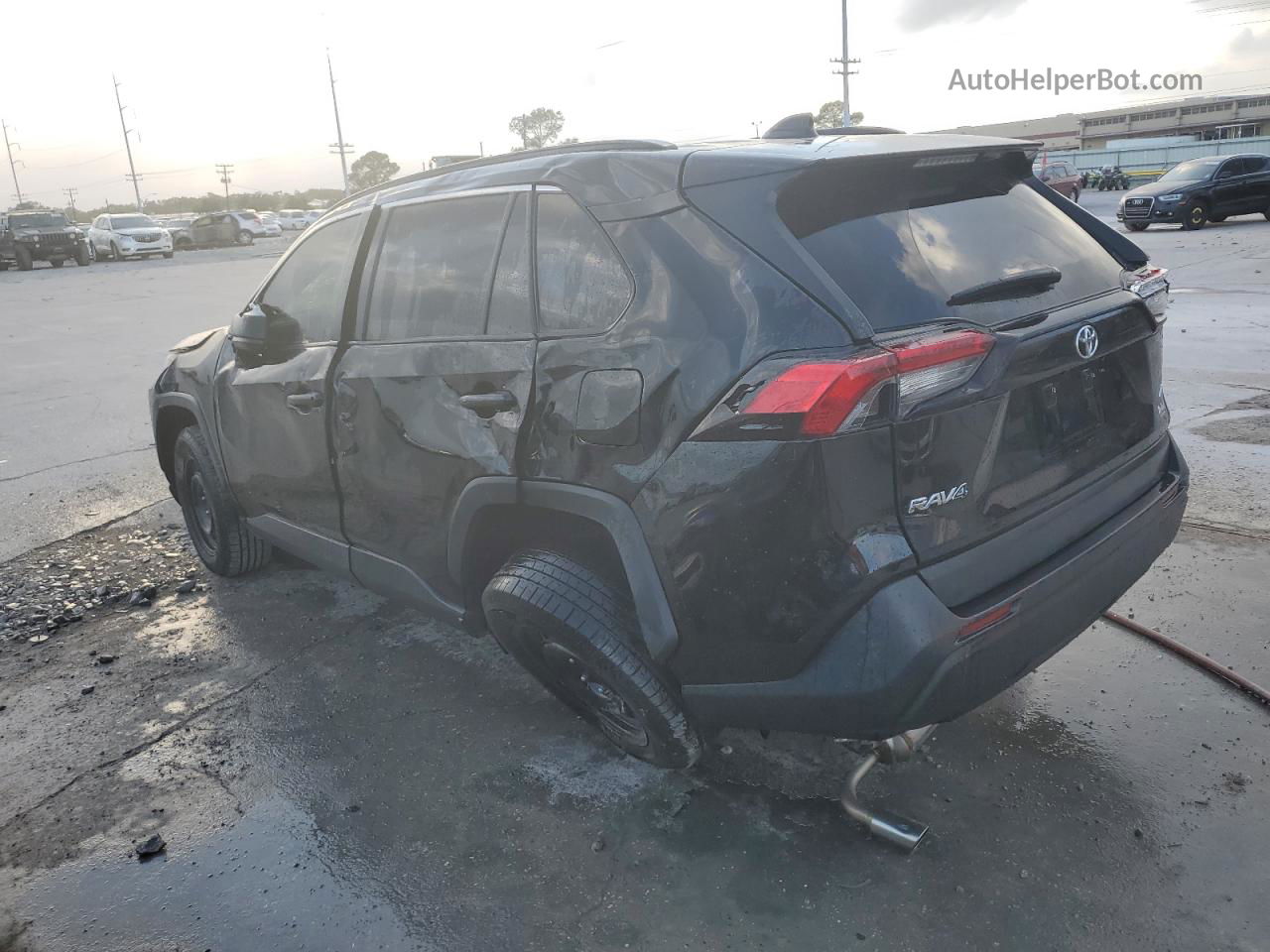 2019 Toyota Rav4 Le Black vin: 2T3H1RFV7KW025998