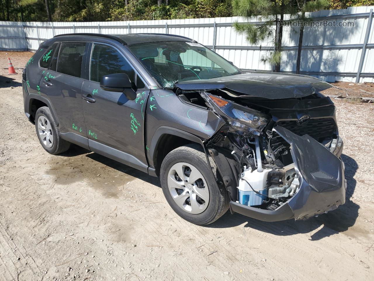 2021 Toyota Rav4 Le Gray vin: 2T3H1RFV7MC115799