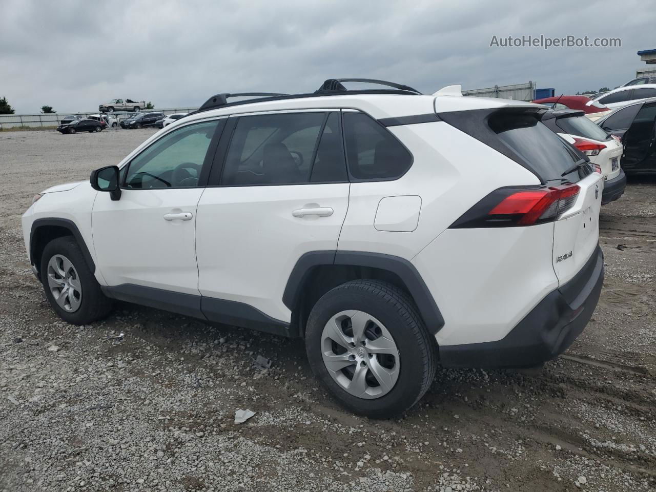 2019 Toyota Rav4 Le Белый vin: 2T3H1RFV8KC027003