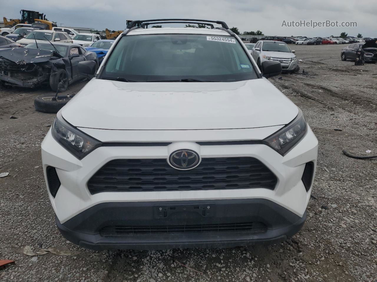 2019 Toyota Rav4 Le Белый vin: 2T3H1RFV8KC027003