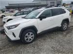 2019 Toyota Rav4 Le White vin: 2T3H1RFV8KC027003