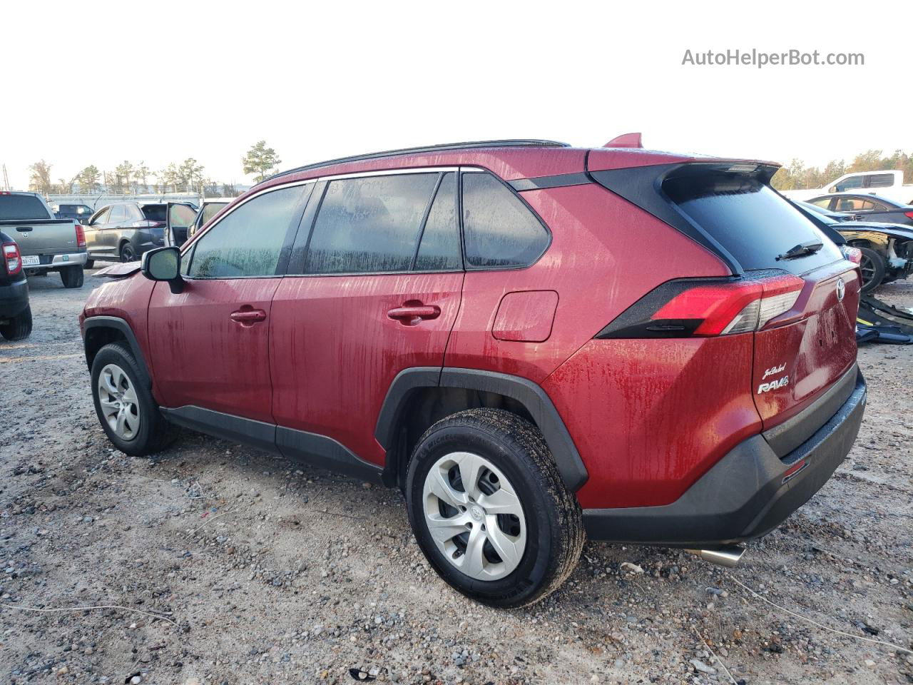 2019 Toyota Rav4 Le Burgundy vin: 2T3H1RFV8KW037318