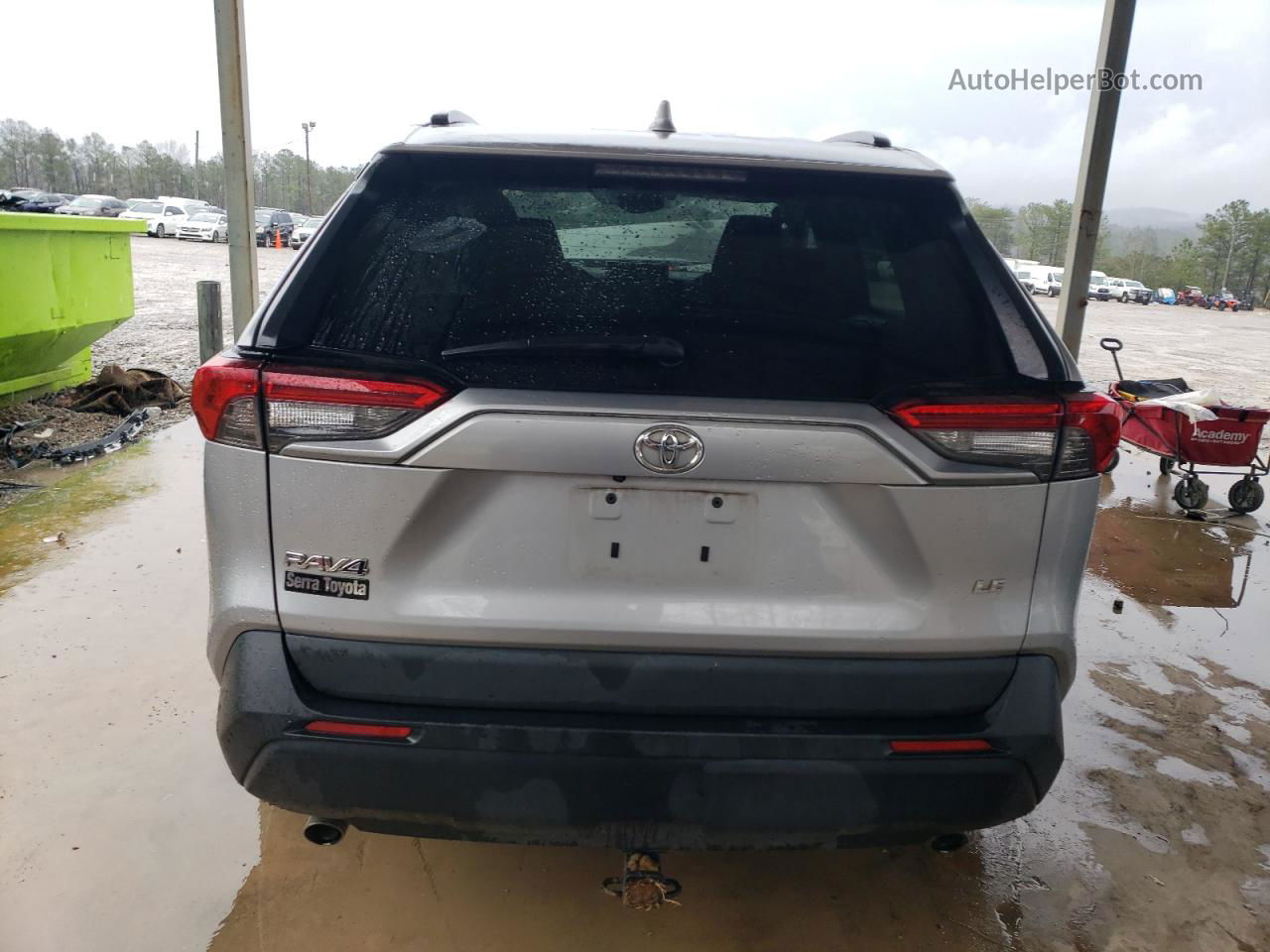 2019 Toyota Rav4 Le Silver vin: 2T3H1RFV8KW055186