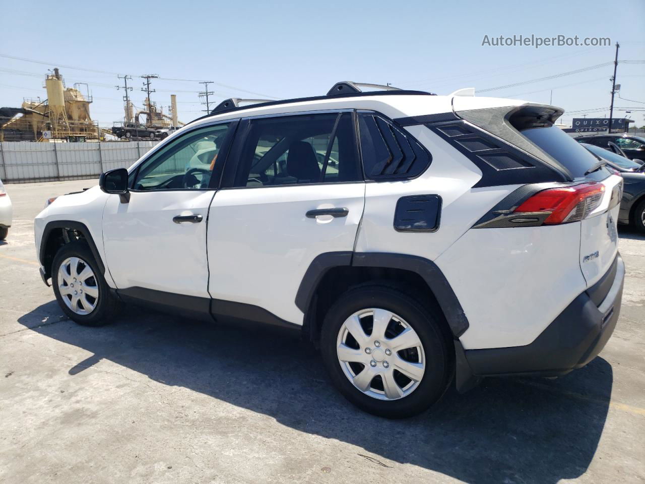 2021 Toyota Rav4 Le Белый vin: 2T3H1RFV8MC093456