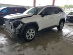 2021 Toyota Rav4 Le White vin: 2T3H1RFV8MC116248