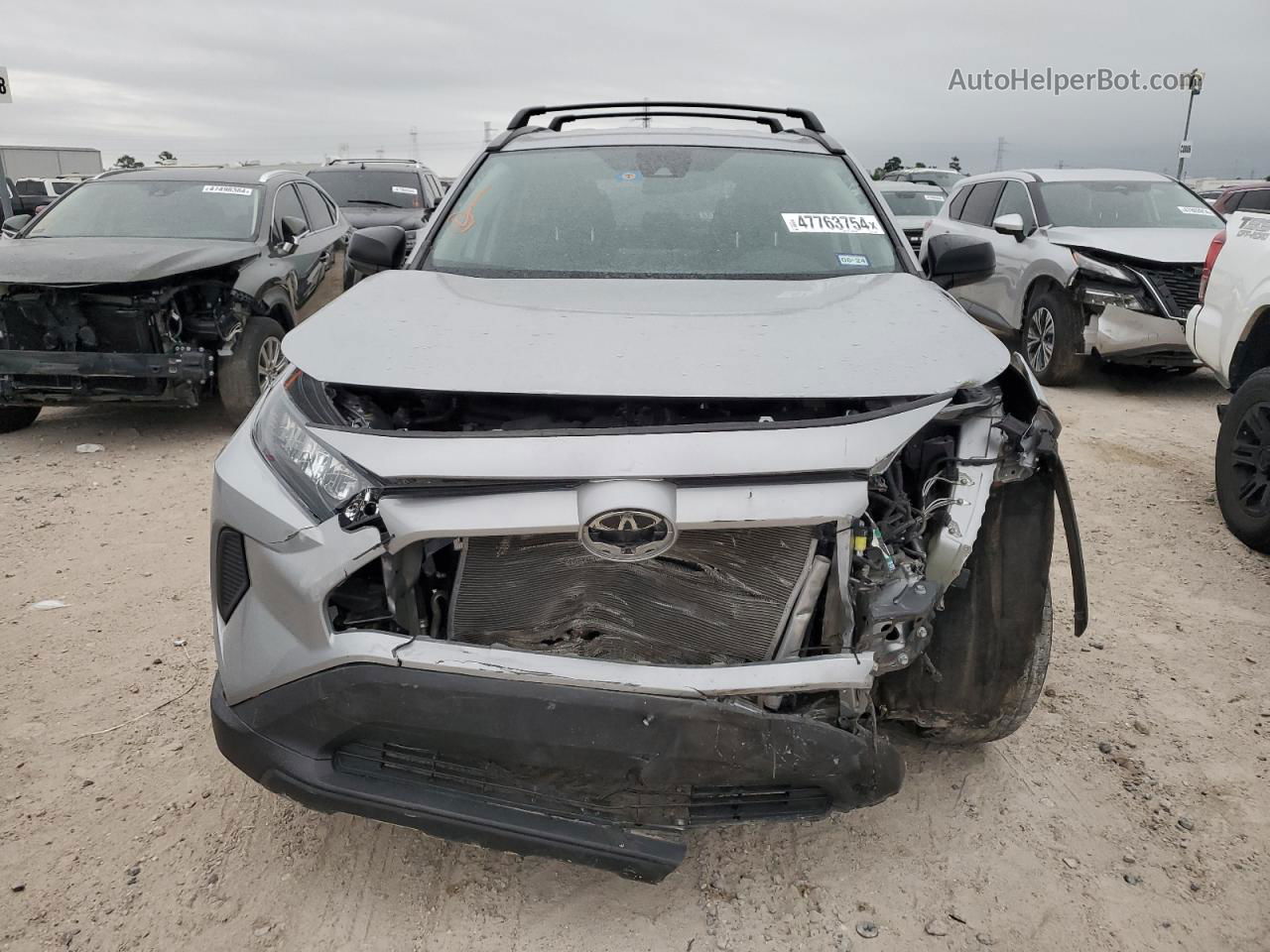 2021 Toyota Rav4 Le Серебряный vin: 2T3H1RFV8MW181096