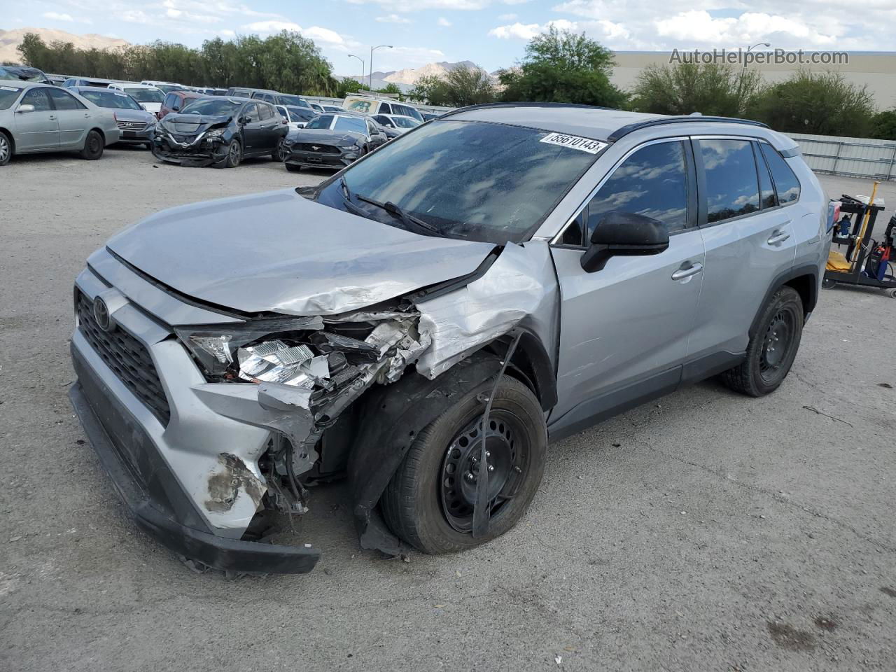 2019 Toyota Rav4 Le Silver vin: 2T3H1RFV9KC015278