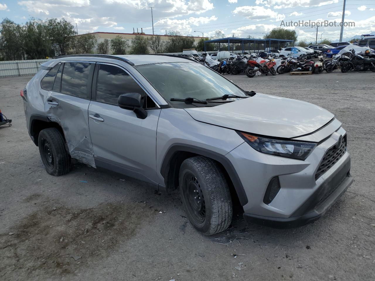 2019 Toyota Rav4 Le Silver vin: 2T3H1RFV9KC015278