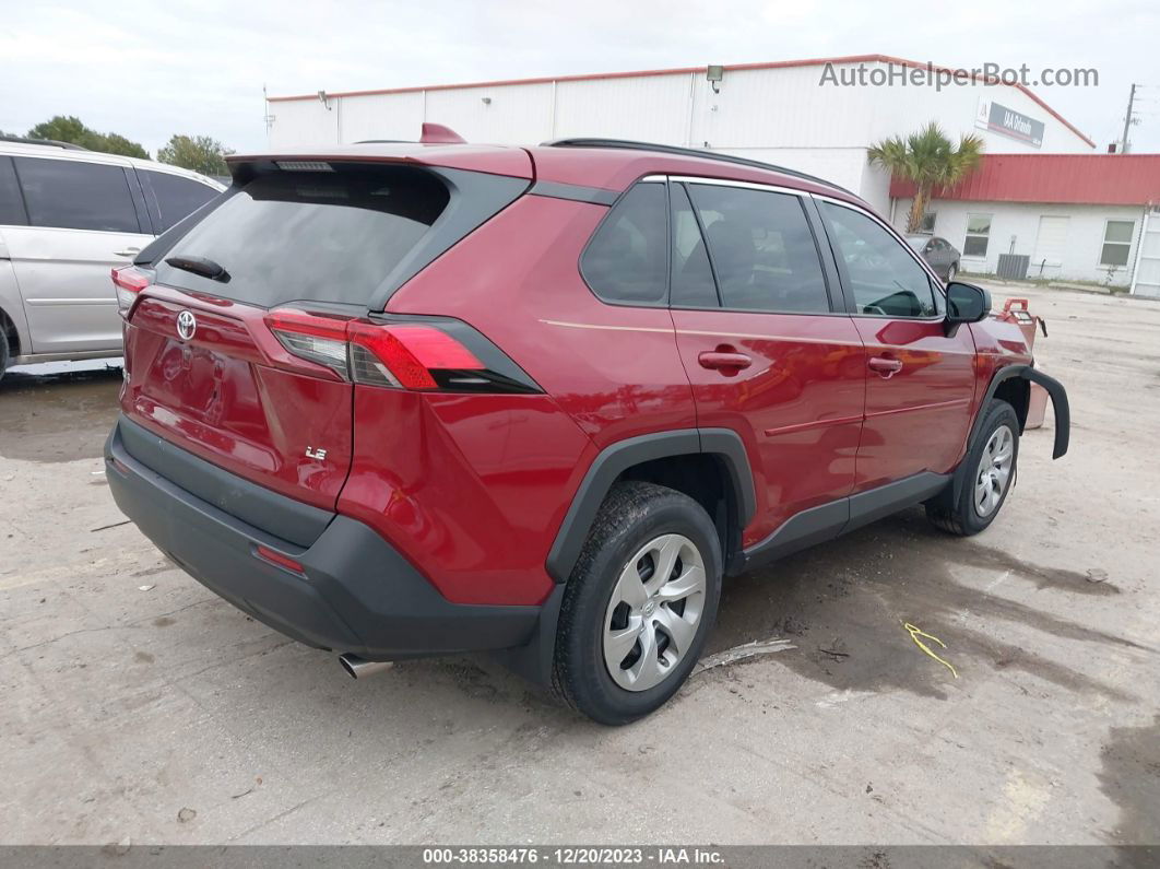 2021 Toyota Rav4 Le Красный vin: 2T3H1RFV9MW108478