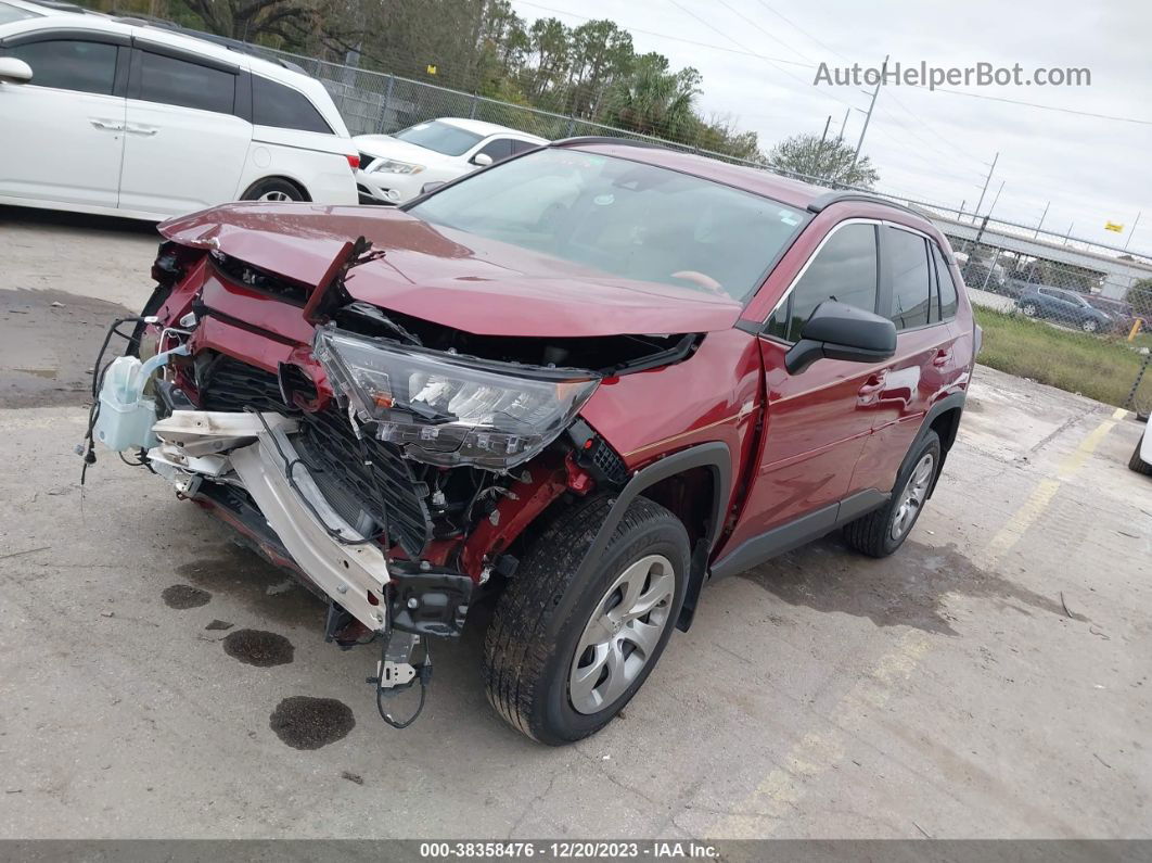 2021 Toyota Rav4 Le Красный vin: 2T3H1RFV9MW108478