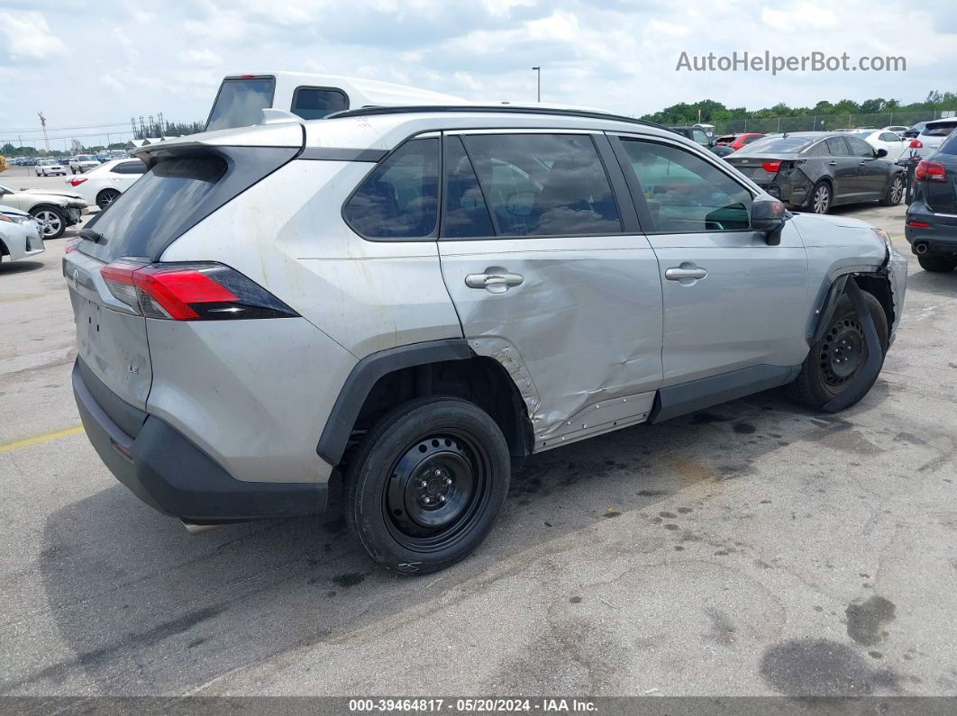 2020 Toyota Rav4 Le Silver vin: 2T3H1RFVXLC075006