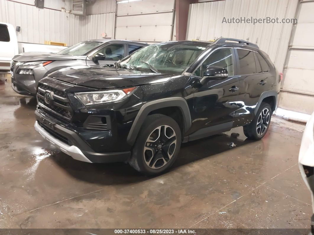 2019 Toyota Rav4 Adventure Черный vin: 2T3J1RFV1KC052892