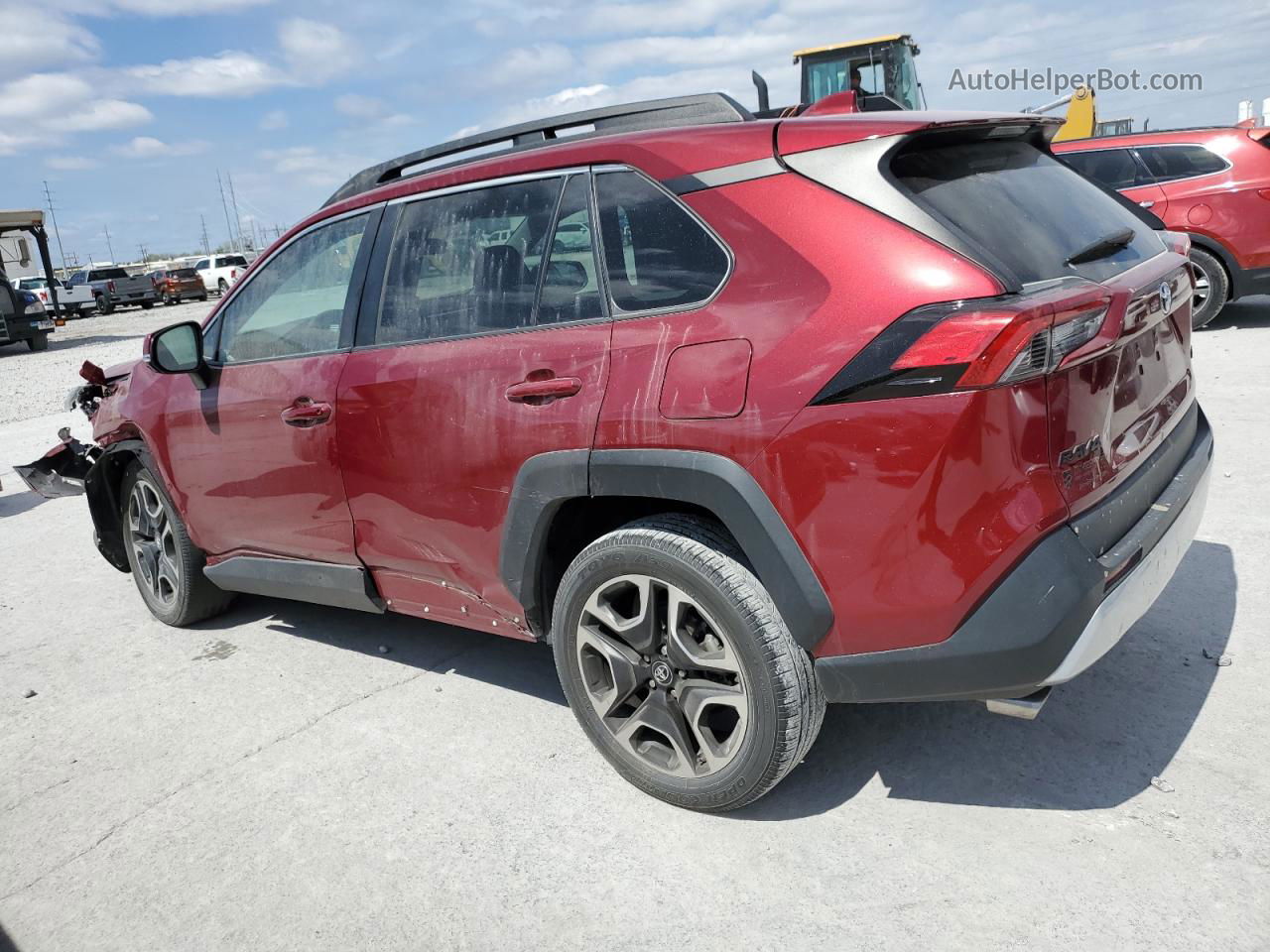 2019 Toyota Rav4 Adventure Red vin: 2T3J1RFV2KW009774