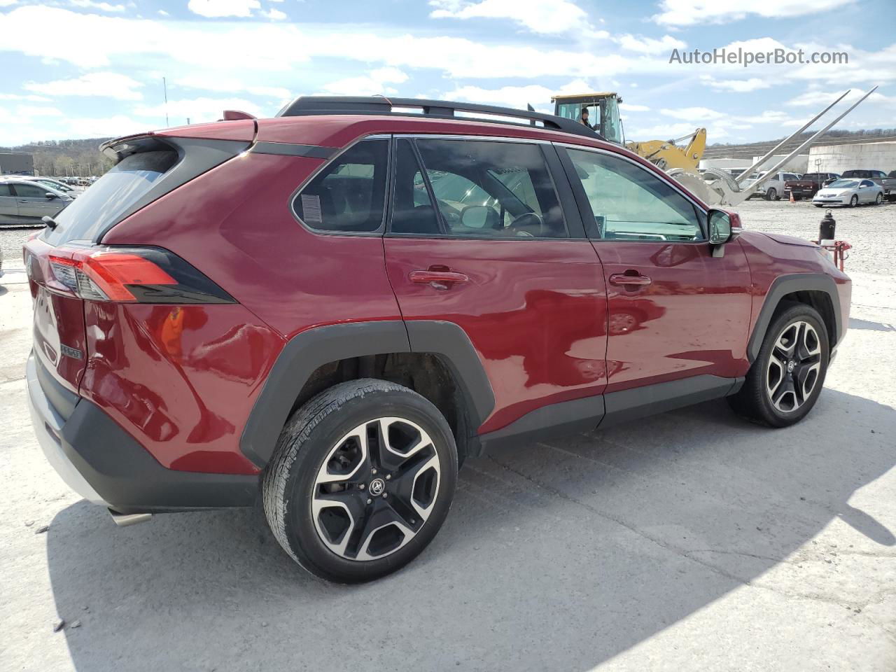 2019 Toyota Rav4 Adventure Red vin: 2T3J1RFV2KW009774