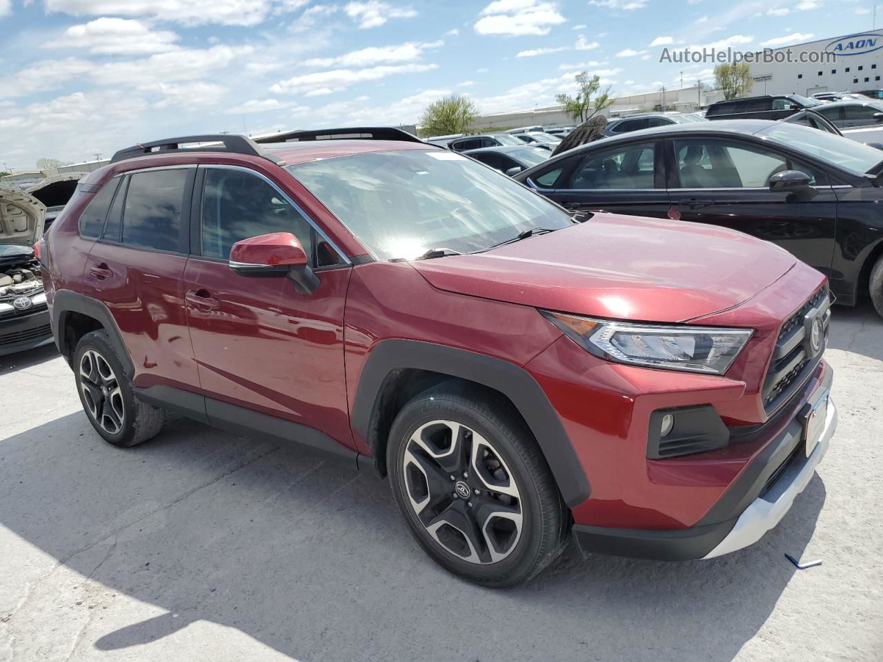 2019 Toyota Rav4 Adventure Red vin: 2T3J1RFV2KW009774