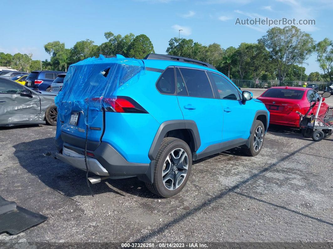 2019 Toyota Rav4 Adventure Blue vin: 2T3J1RFV2KW039728