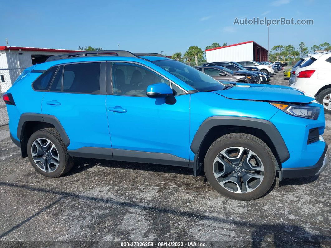 2019 Toyota Rav4 Adventure Blue vin: 2T3J1RFV2KW039728